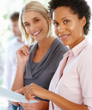 Women in conversation